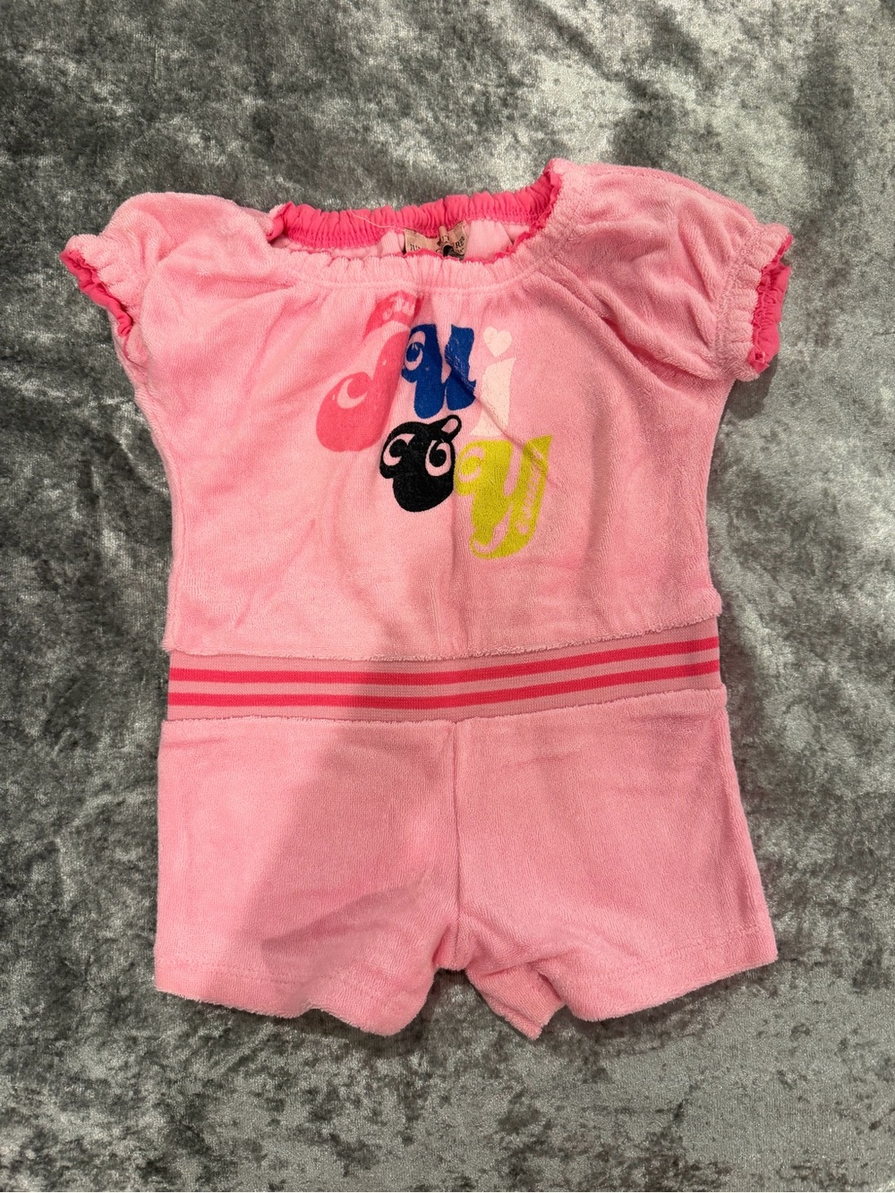 Juicy Couture Baby Pink Romper